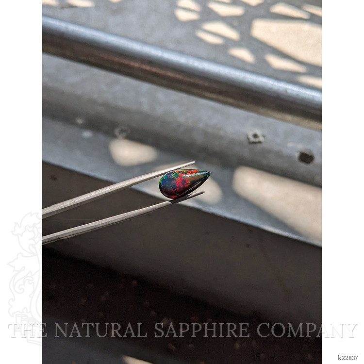 3.29 Ct. Cabochon Black Opal from Ethiopia
