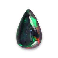 1.56 Ct. Cabochon Black Opal from Ethiopia Video