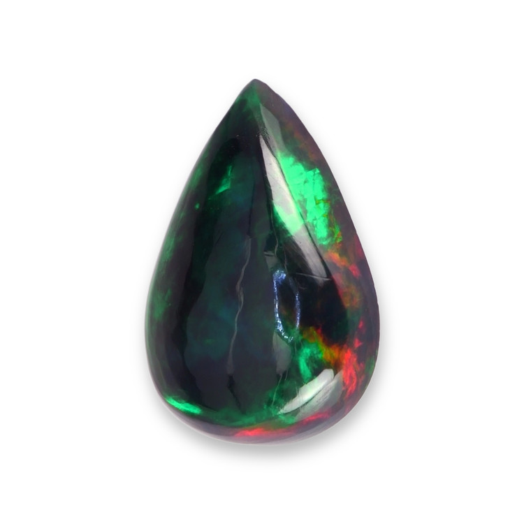 1.56 Ct. Cabochon Black Opal from Ethiopia
