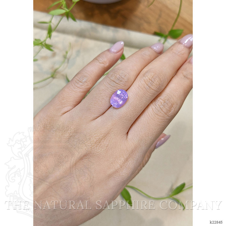 4.81 Ct. Pinkish Purple Spinel from Burma (Myanmar)