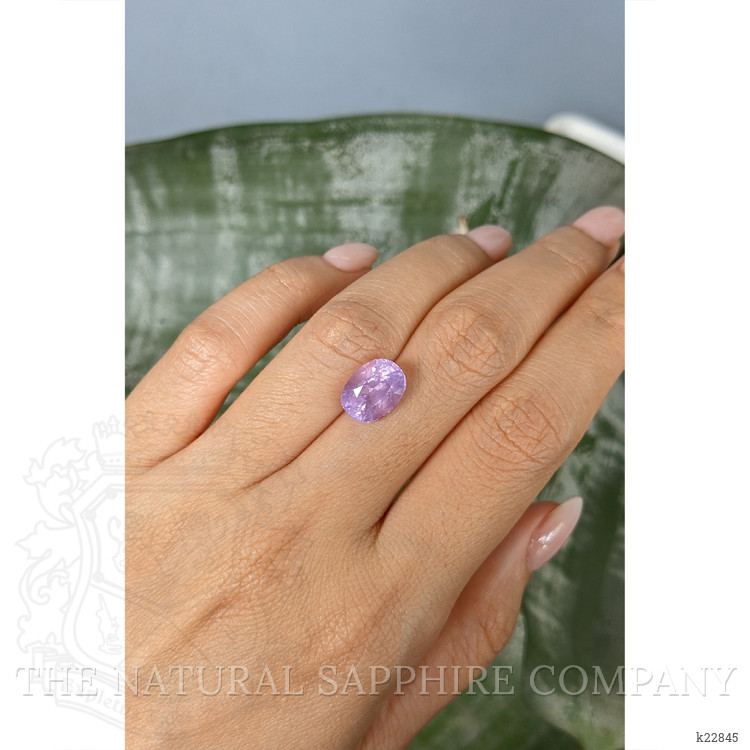 4.81 Ct. Pinkish Purple Spinel from Burma (Myanmar)