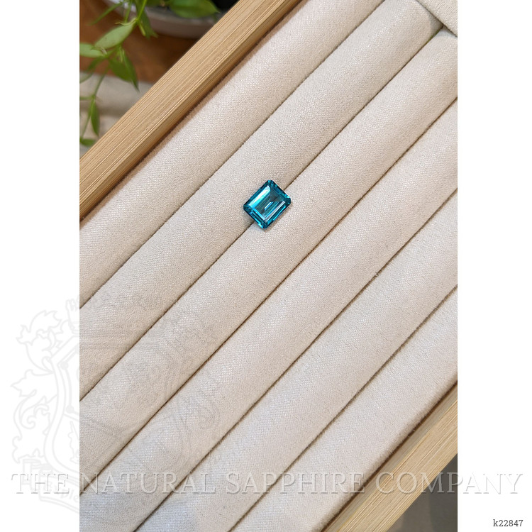 3.99 Ct. Greenish Blue Topaz from Brazil
