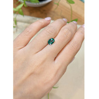 1.59 Ct. Bluish Green Topaz from Brazil Life Style