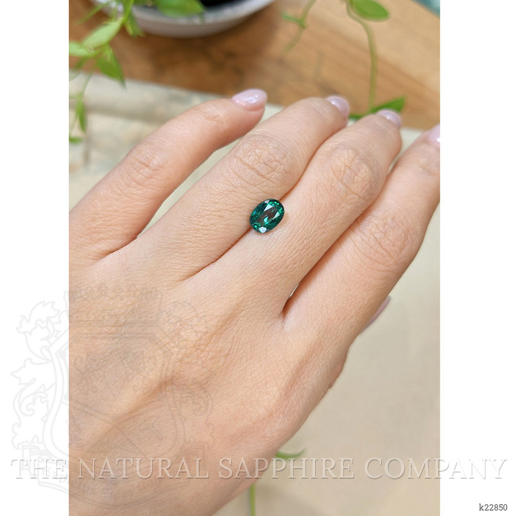 1.59 Ct. Bluish Green Topaz from Brazil