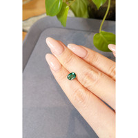 1.38 Ct. Bluish Green Topaz from Brazil Life Style