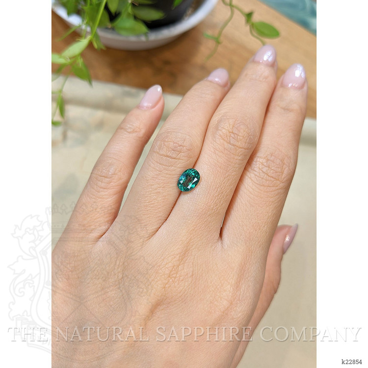 1.55 Ct. Bluish Green Topaz from Brazil