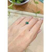 1.63 Ct. Bluish Green Topaz from Brazil Life Style