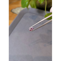 0.69 Ct. Pink Garnet from Ceylon (Sri Lanka) Life Style
