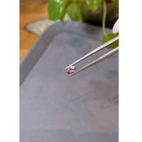 0.69 Ct. Pink Garnet from Ceylon (Sri Lanka) Life Style
