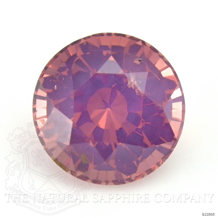 0.52 Ct. Purplish Red Garnet from Ceylon (Sri Lanka)