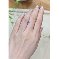 0.68 Ct. Pink Garnet from Ceylon (Sri Lanka) Life Style