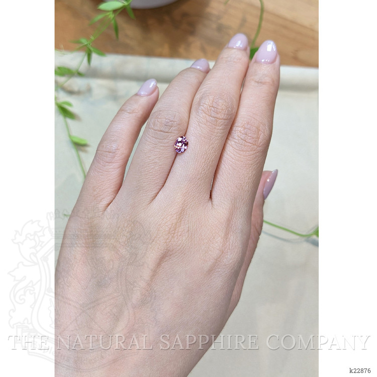 0.68 Ct. Pink Garnet from Ceylon (Sri Lanka)