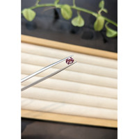 0.64 Ct. Orangish Red Garnet from Ceylon (Sri Lanka) Life Style