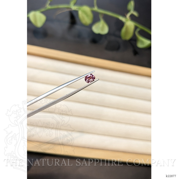 0.64 Ct. Orangish Red Garnet from Ceylon (Sri Lanka)