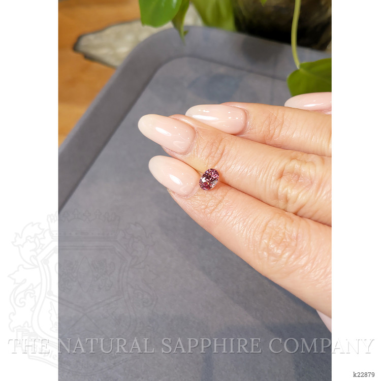 1.06 Ct. Reddish Pink Garnet from Ceylon (Sri Lanka)