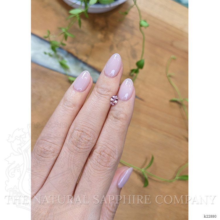 0.65 Ct. Pink Garnet from Ceylon (Sri Lanka)
