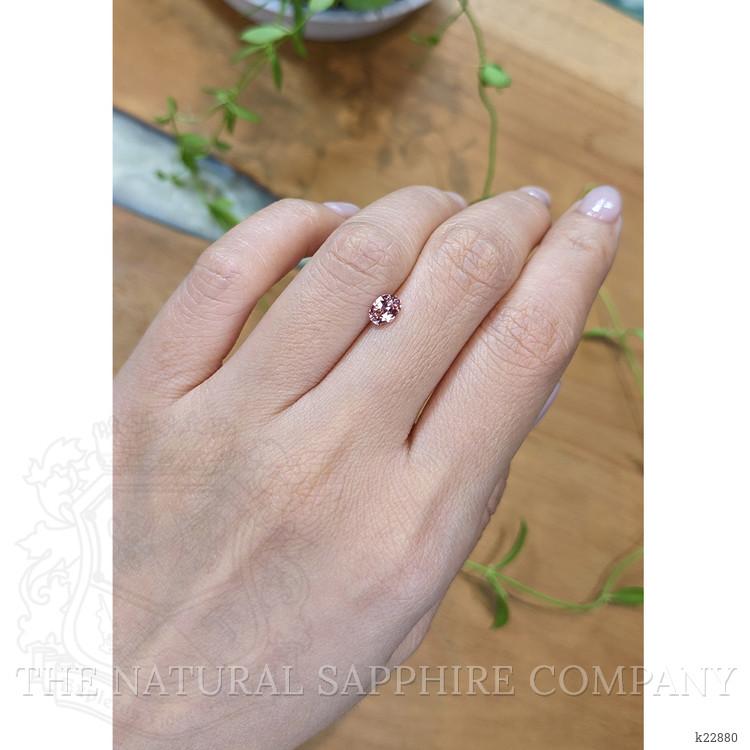 0.65 Ct. Pink Garnet from Ceylon (Sri Lanka)