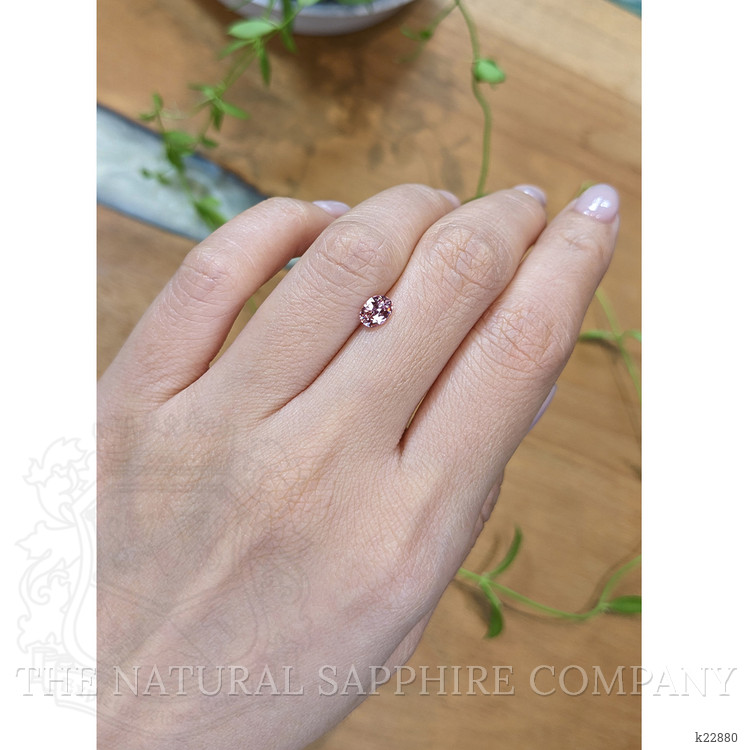 0.65 Ct. Pink Garnet from Ceylon (Sri Lanka)