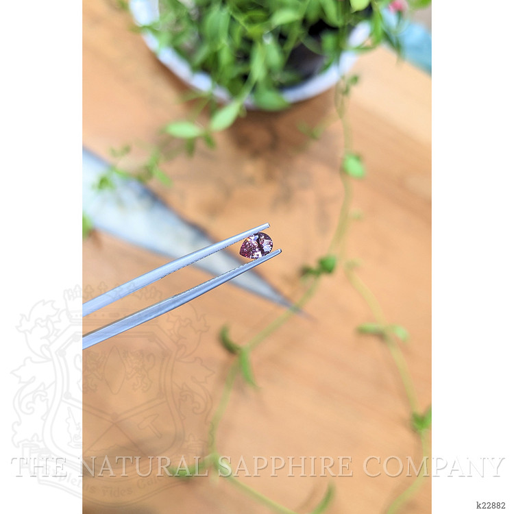 0.48 Ct. Purplish Pink Garnet from Ceylon (Sri Lanka)