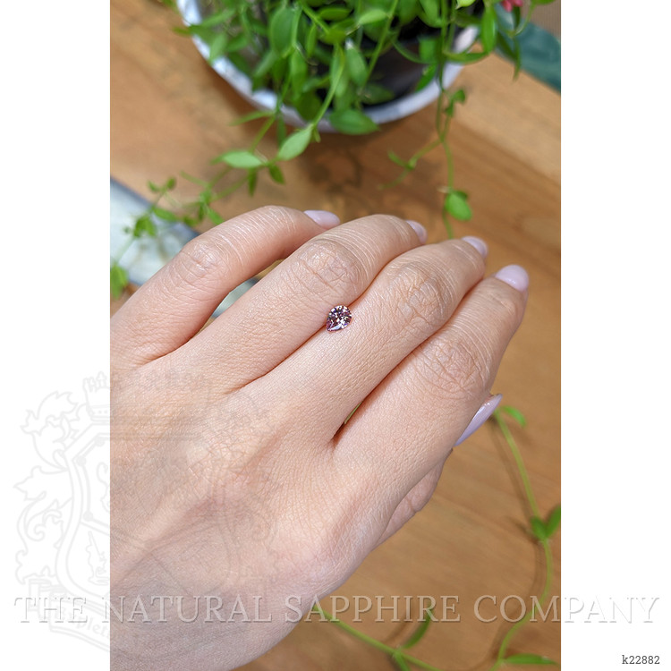 0.48 Ct. Purplish Pink Garnet from Ceylon (Sri Lanka)