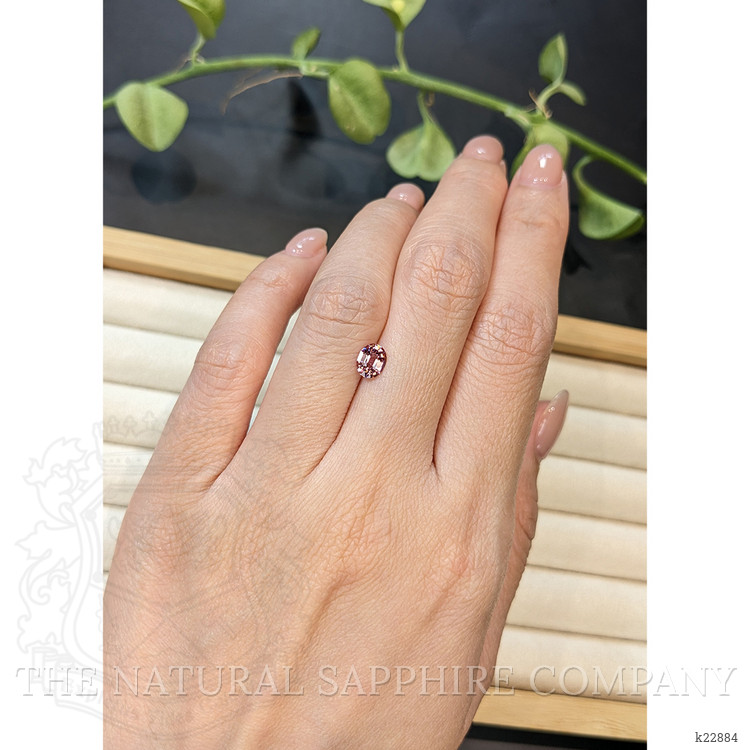 0.68 Ct. Reddish Pink Garnet from Ceylon (Sri Lanka)