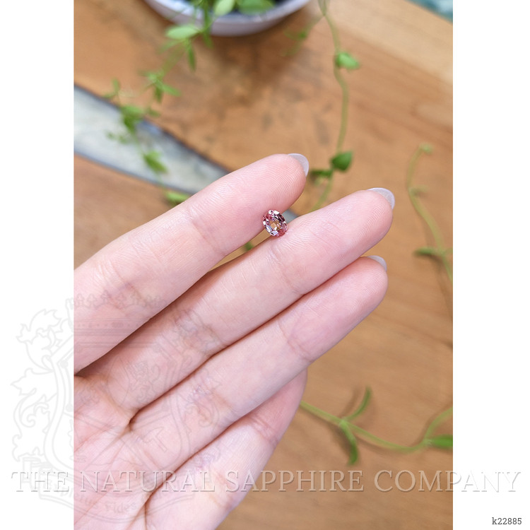 0.52 Ct. Pink Garnet from Ceylon (Sri Lanka)