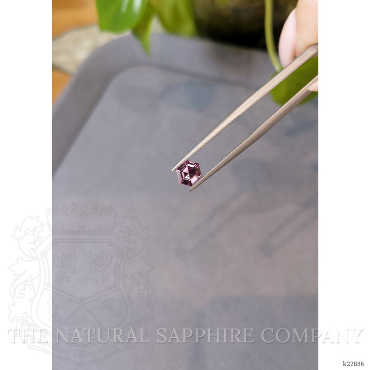 0.75 Ct. Pink Garnet from Ceylon (Sri Lanka)