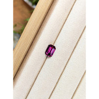 1.93 Ct. Purplish Pink Garnet from Ceylon (Sri Lanka) Life Style