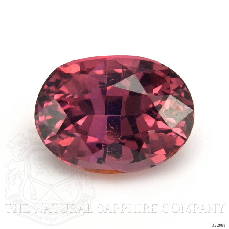 1.00 Ct. Reddish Pink Garnet from Ceylon (Sri Lanka)