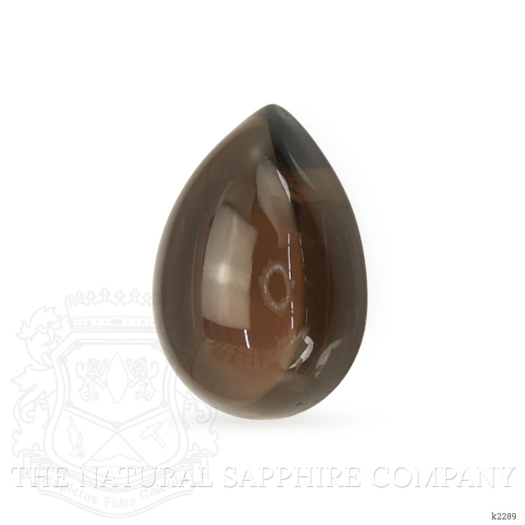 17.44 Ct. Brown Cabochon Smokey Quartz from Brazil