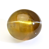 6.77 Ct. Brown Cabochon Chrysoberyl from Ceylon (Sri Lanka) Video