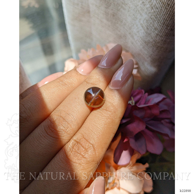 6.64 Ct. Brown Cabochon Chrysoberyl from Ceylon (Sri Lanka)