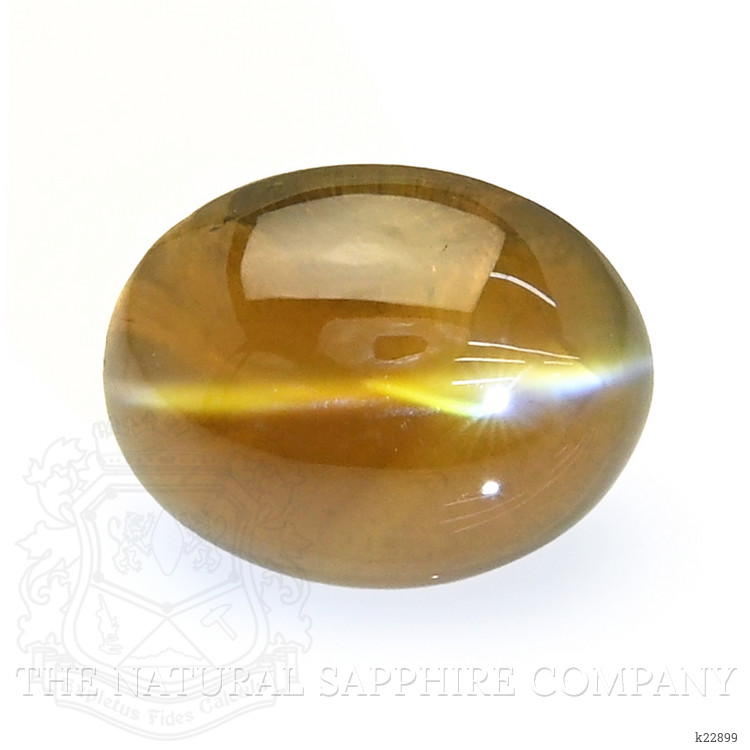4.60 Ct. Greenish Brown Cabochon Chrysoberyl from Madagascar
