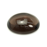 15.41 Ct. Cabochon Smokey Quartz from Brazil Video
