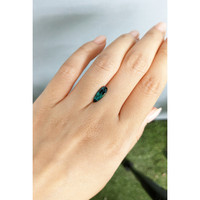 1.28 Ct. Bluish Green Tourmaline from Brazil Life Style