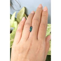 1.28 Ct. Bluish Green Tourmaline from Brazil Life Style