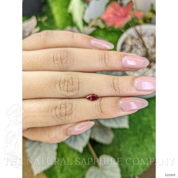 0.74 Ct. Garnet from Ceylon (Sri Lanka)