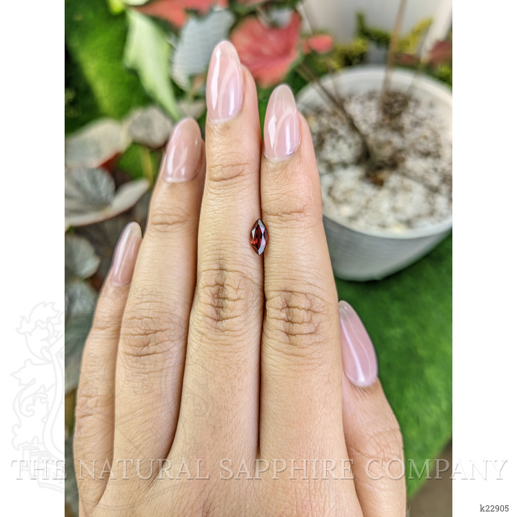 0.74 Ct. Garnet from Ceylon (Sri Lanka)