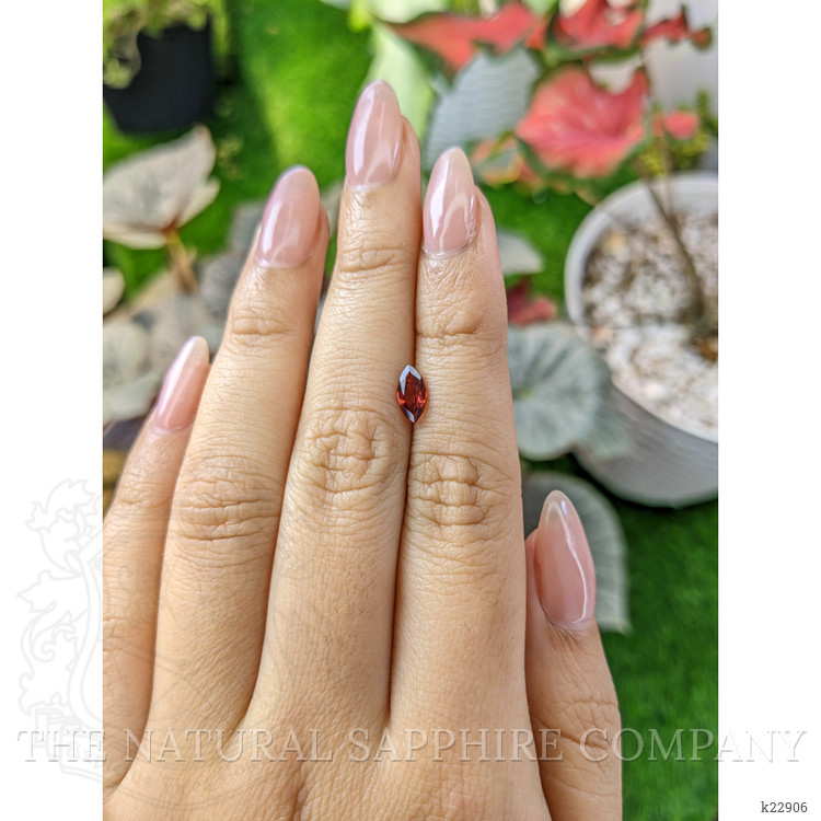 0.70 Ct. Garnet from Ceylon (Sri Lanka)
