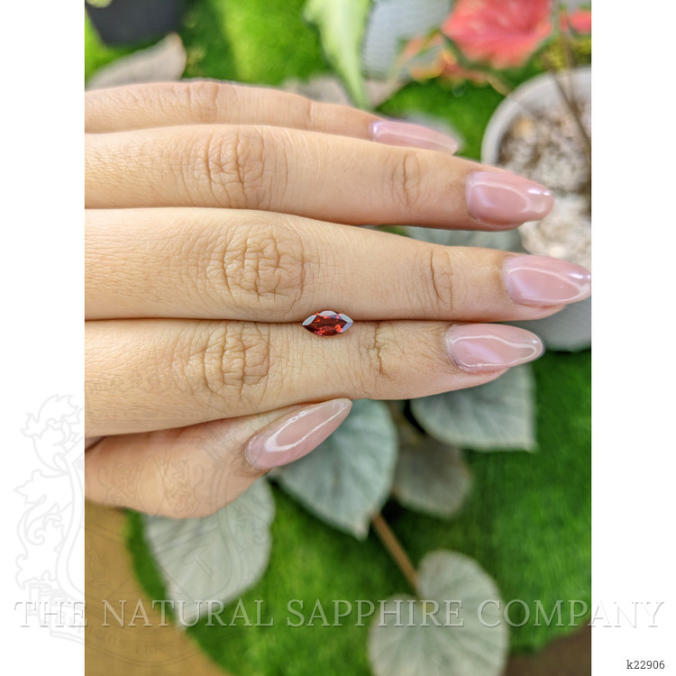 0.70 Ct. Garnet from Ceylon (Sri Lanka)