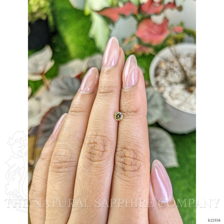 0.35 Ct. Chrysoberyl from Ceylon (Sri Lanka)