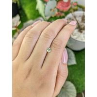 0.48 Ct. Chrysoberyl from Ceylon (Sri Lanka) Life Style