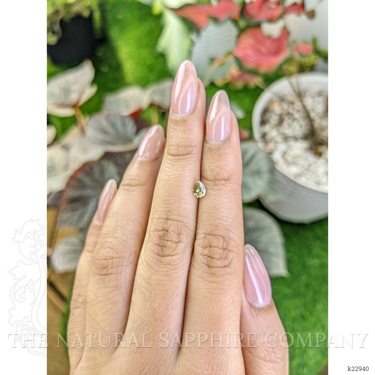 0.40 Ct. Chrysoberyl from Ceylon (Sri Lanka)