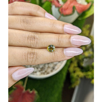 1.50 Ct. Yellowish Green Tourmaline from Ceylon (Sri Lanka) Life Style