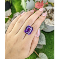 16.19 Ct. Amethyst from Ceylon (Sri Lanka) Life Style