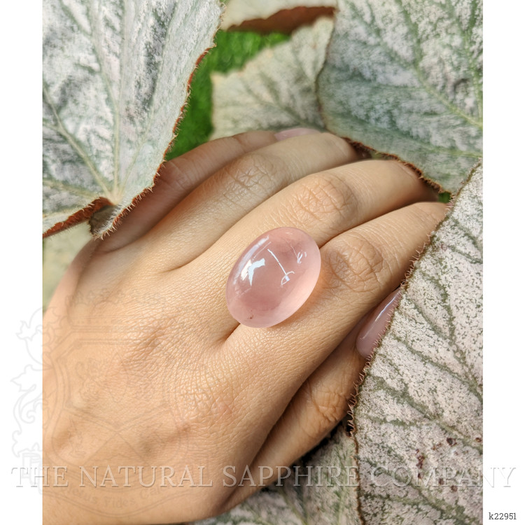 31.32 Ct. Pink Star Rose Quartz from Ceylon (Sri Lanka)