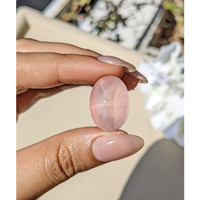 31.32 Ct. Pink Star Rose Quartz from Ceylon (Sri Lanka) Life Style