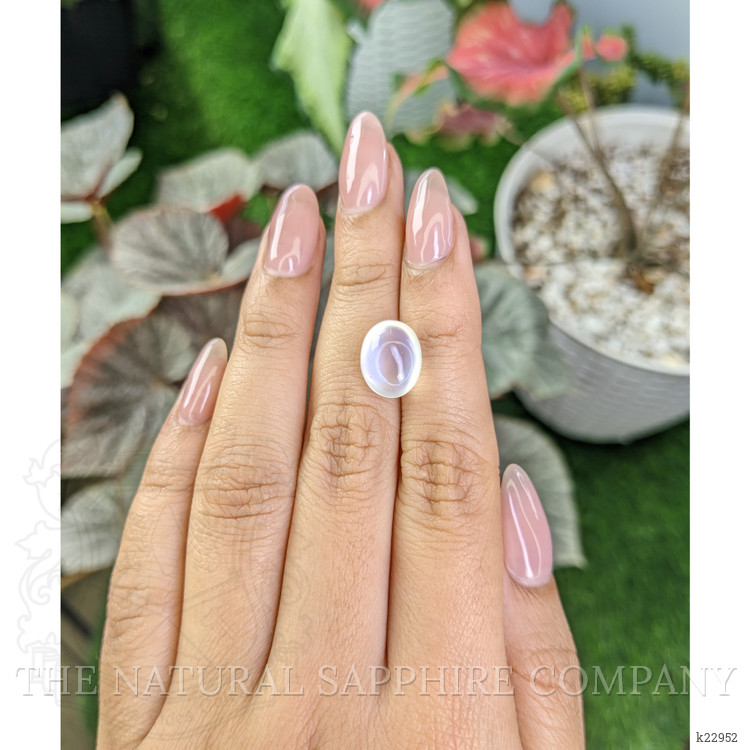 5.74 Ct. Cabochon Moonstone from Ceylon (Sri Lanka)