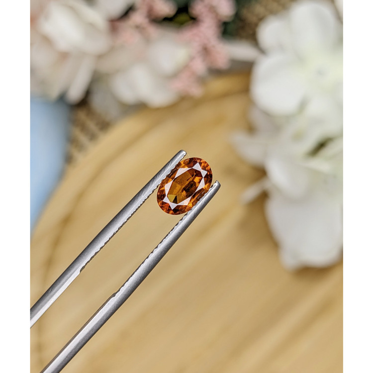 1.36 Ct. Hessonite Garnet from Madagascar