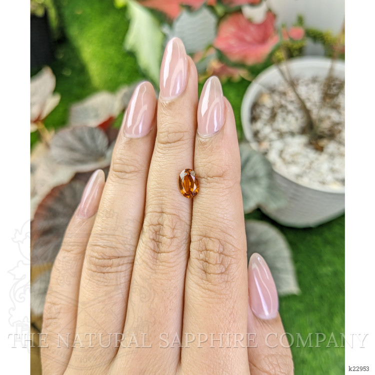 1.36 Ct. Hessonite Garnet from Madagascar